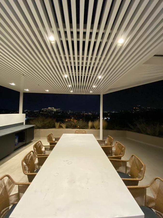 Acropolis Residence #Rooftop#360-Degree City Views #Unoblu アテネ エクステリア 写真